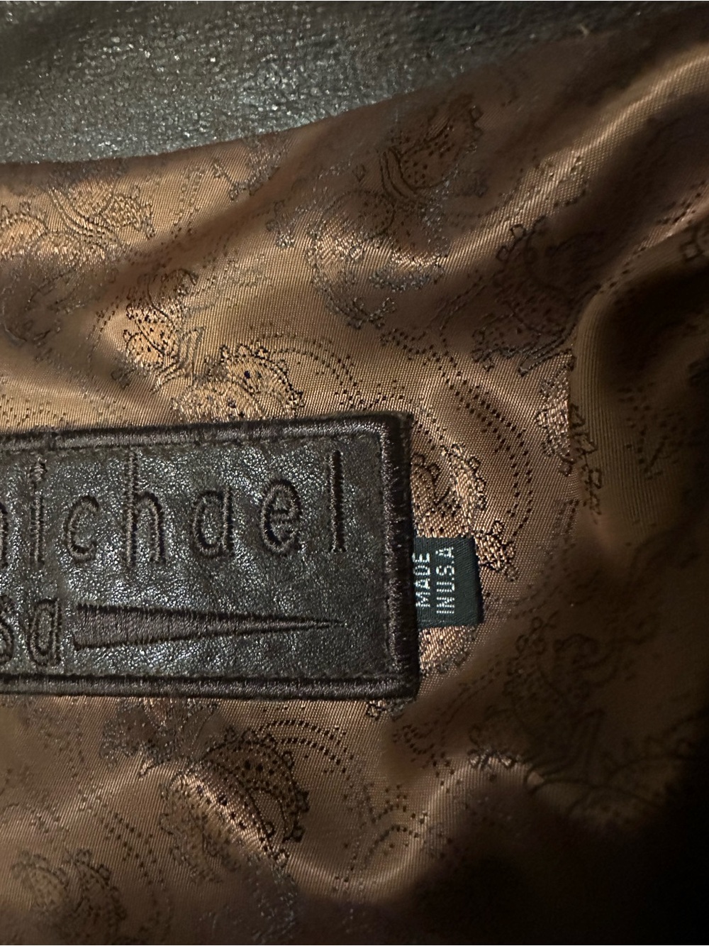 Custom Made in USA leather Jacket -40R- - Picture 8 of 8